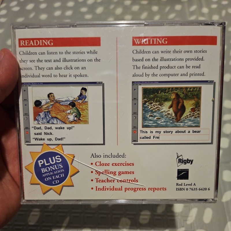 The PM Story Books Software Red Level A Activity Program gallery