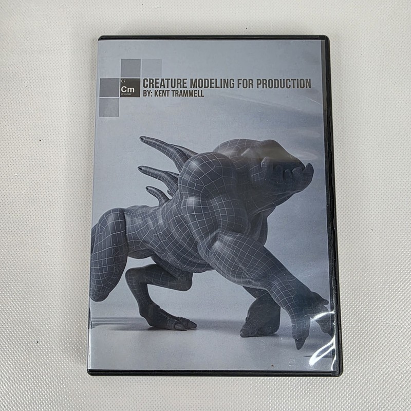 Creature Modeling for Production Kent Trammell CM in Blender DVD-R Mac/Win/Linux gallery