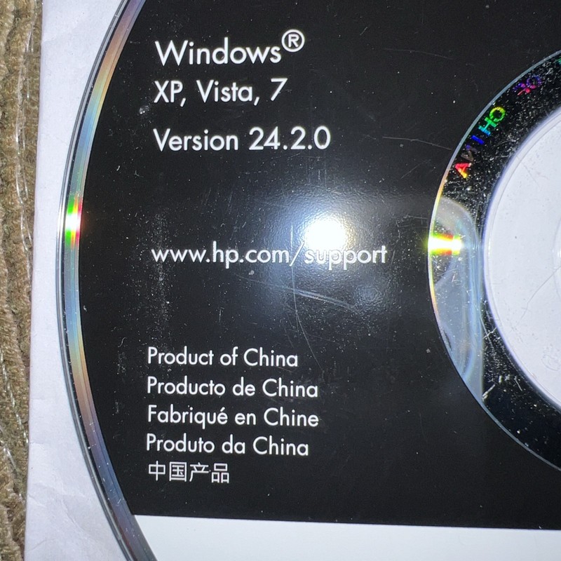 HP Photosmart 7510 Series CD Windows XP Vista 7 Version 24.2.0 MAC OS X v10.5 10 gallery