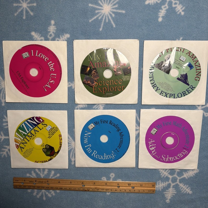 DK Early Elementary 6-Disc Learning Software Collection – Windows XP Compatible