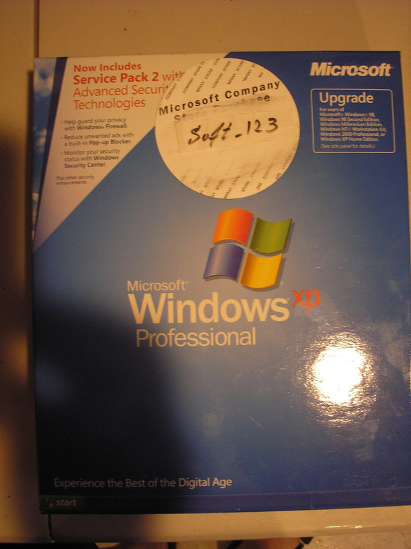 Microsoft Windows XP Professional Upgrade w/SP2 MS WIN PRO =SEALED RETAIL BOX=