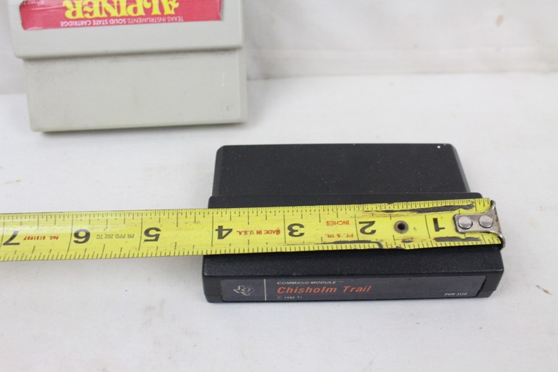 2 Vintage Texas Instruments Alpiner Chisholm Trail 1982 Computer Game Lot gallery