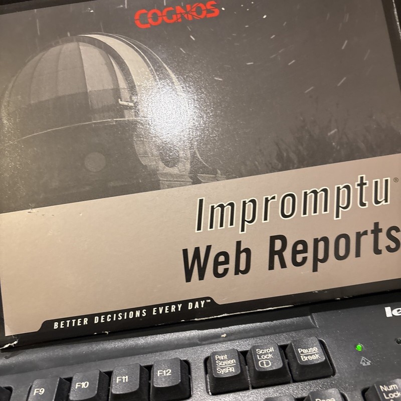 BRAND NEW IN BOX. COGNOS Impromptu Web Reports. Version 6.0 RBF 3. CD And Docs gallery