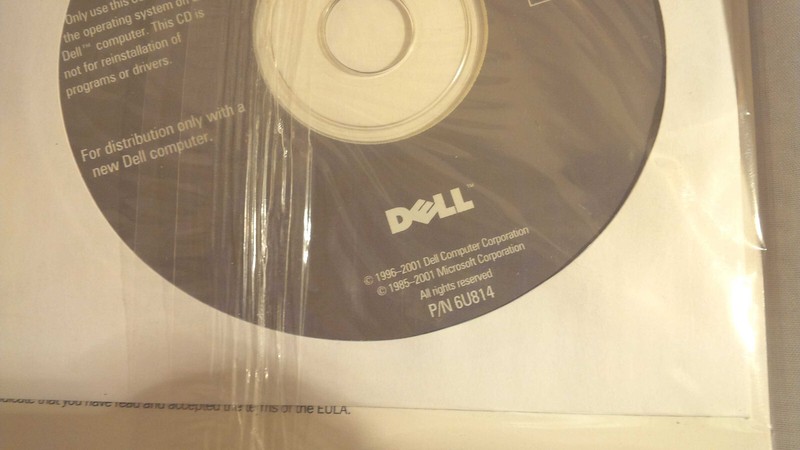 14 NEW Dell XP Professional Reinstallation CD 6U814 - SEALED! gallery