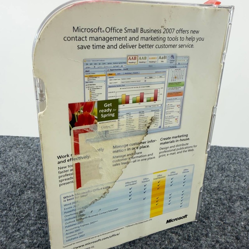 Microsoft Office Small Business 2007 Retail Box Set with Product Key COA gallery