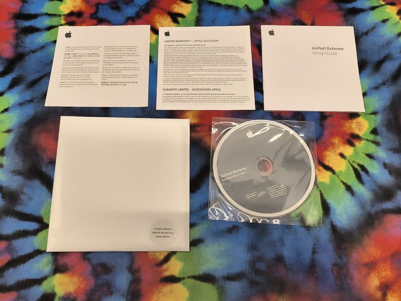 Apple AirPort Extreme Software Installation Disc For Mac IOS. Ver 3.1 6914351A