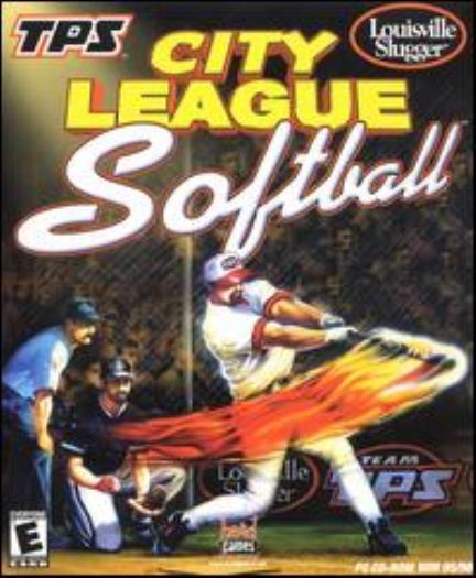 City League Softball PC CD slow pitch 3D men women sliders curveball sports game