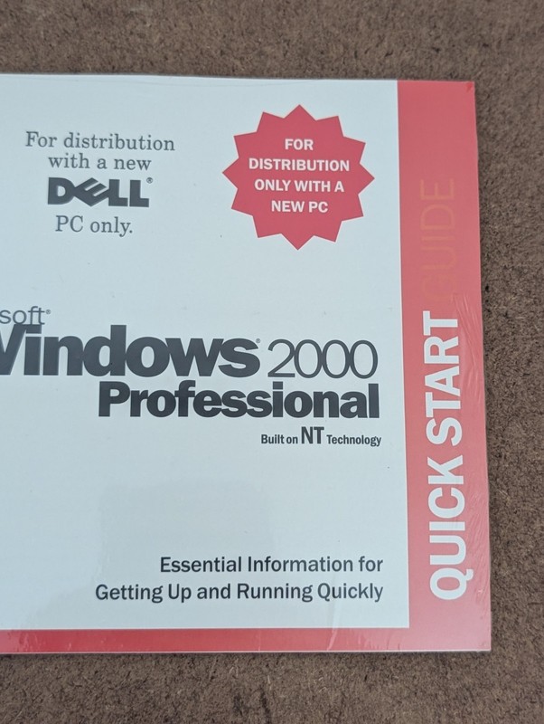 Dell Microsoft Windows 2000 Professional Reinstallation CD W2K+SP3 New gallery