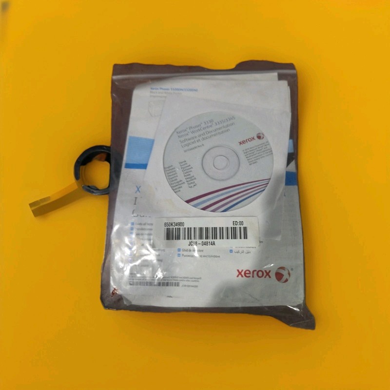 New ! Genuine Xerox Phaser 6510 Printer CD Software Driver W/cords 301E66772