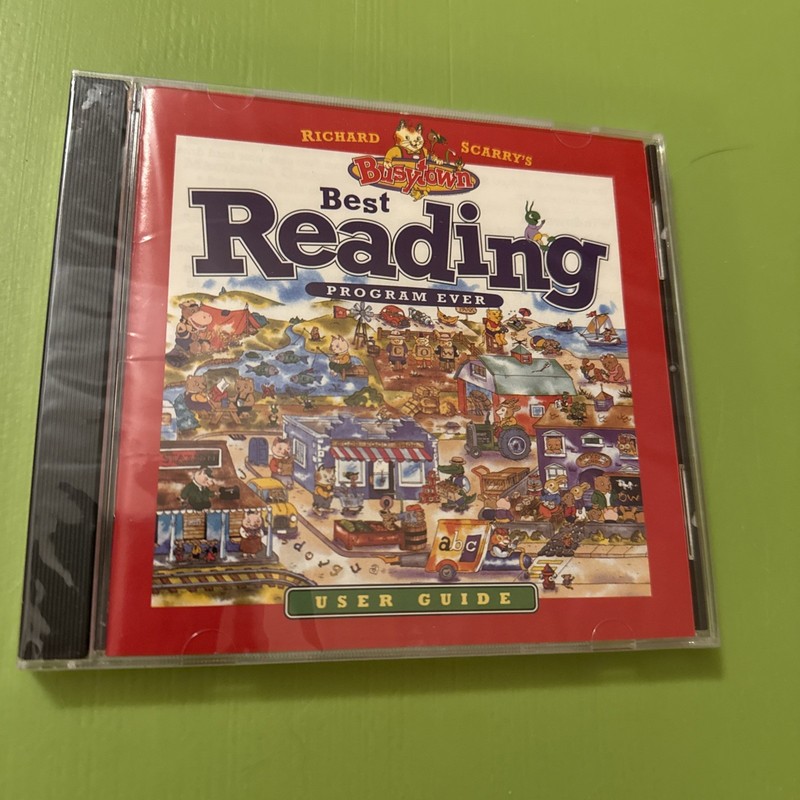 Richard Scarry Best Reading Program Ever CD Users Guide