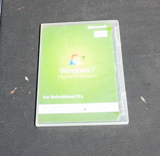 Windows 7 Home Premium Refurbished PC DVD License Key Software