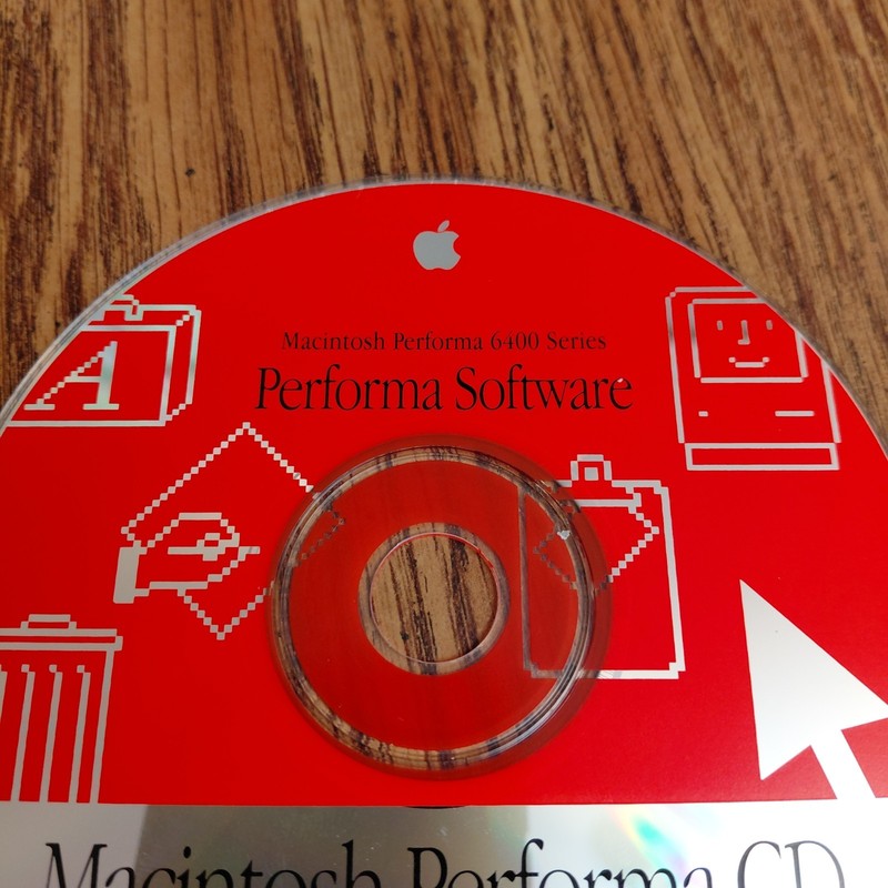 Apple Mac Macintosh Performa 6400 Series Performa Software CD 691-1209-A 1996 gallery