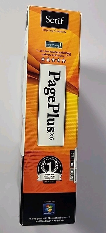 Serif PagePlus X6 NEW Desktop Publishing DTP PDF Editor eBook Design PC Software gallery