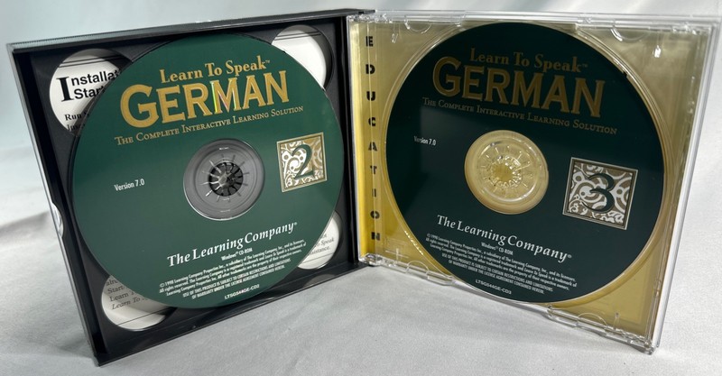 The Learning Company Learn To Speak German 3 Windows CD ROM Set Version 7.0 gallery