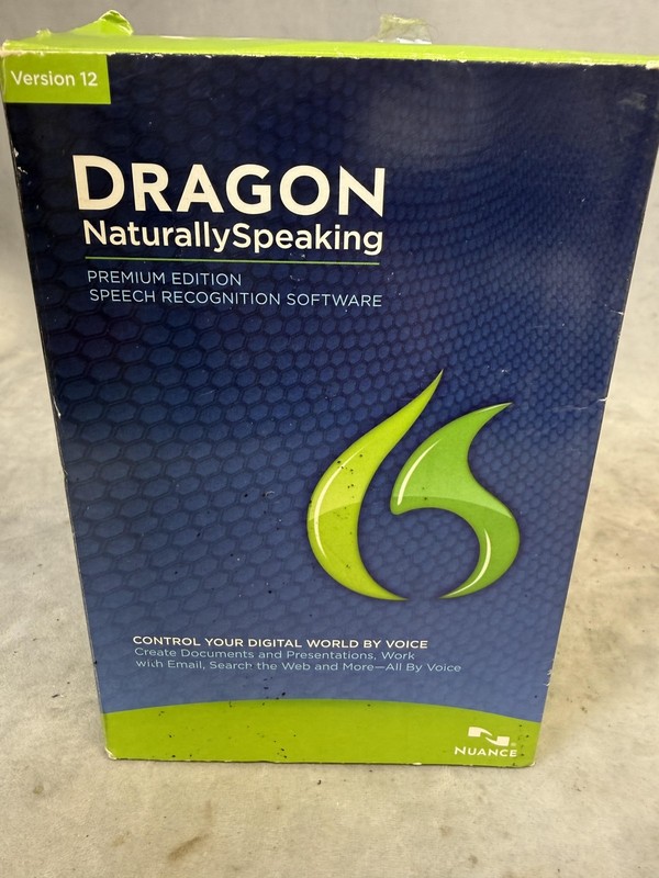 Nuance Dragon NaturallySpeaking 12 Premium Speech Recognition Software DVD gallery