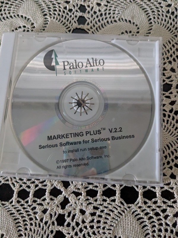 Palo Alto Marketing Plus 1997/Business Plan Pro 1998 CDs gallery