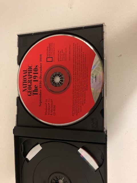 National Geographic Magazine: The 1910s CD-ROM and 1980s (3 in each set) gallery