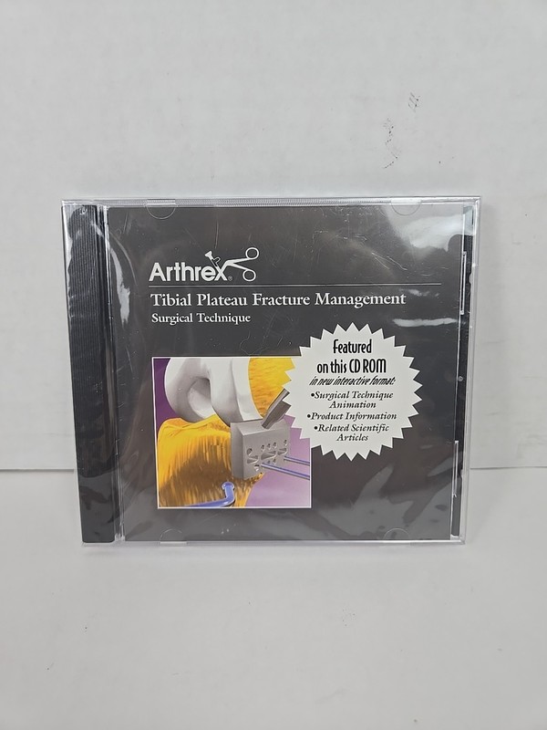 Arthrex: Tibial Plateau Fracture Management Surgical Technique (Brand New) CD