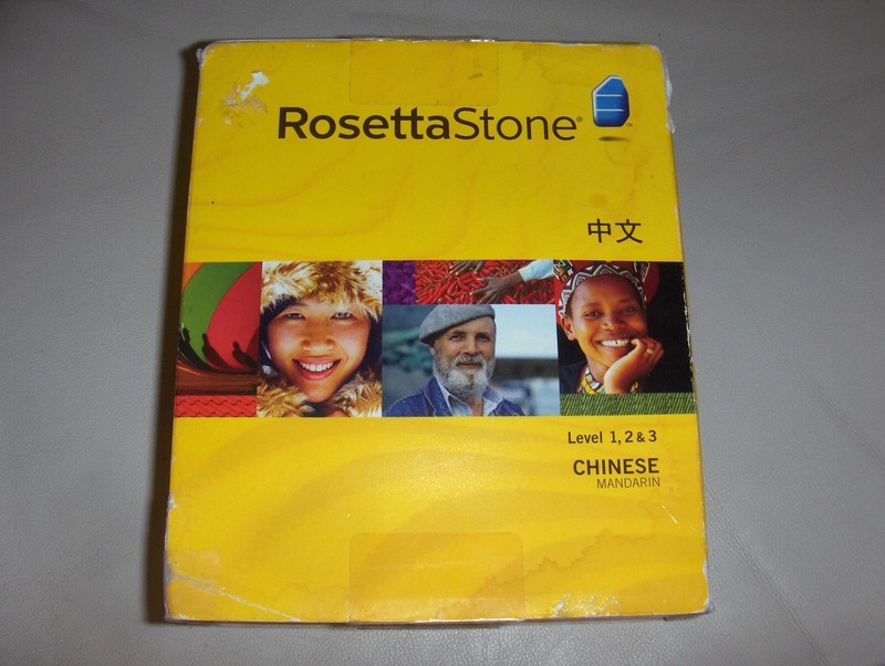 Rosetta Stone-Chinese (Mandarin)-Levels 1 2 3 Used No Headphones