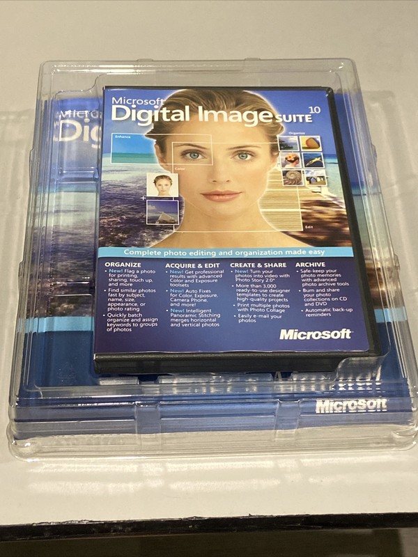Microsoft for Windows Digital Image Suite 10 gallery