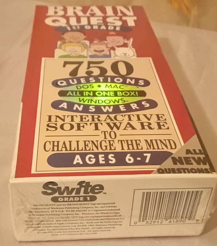 Brain Quest 1st Grade: Interactive Software Box for Children Ages 6 to 7. gallery