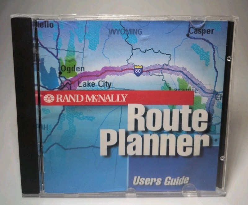 Rand McNally Route Planner Software PC CD ROM w/Key B581