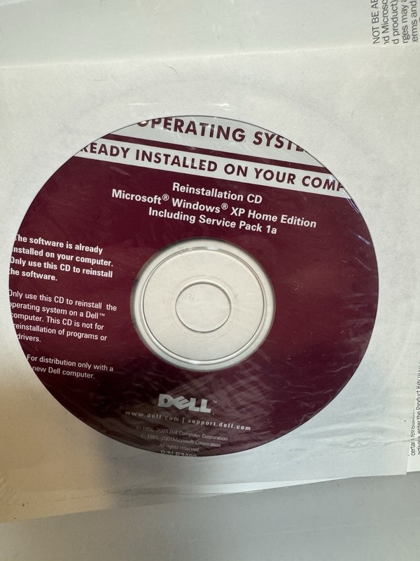 NEW Microsoft Windows XP 2002 Home Edition DELL PC ONLY CD PLEASE READ gallery
