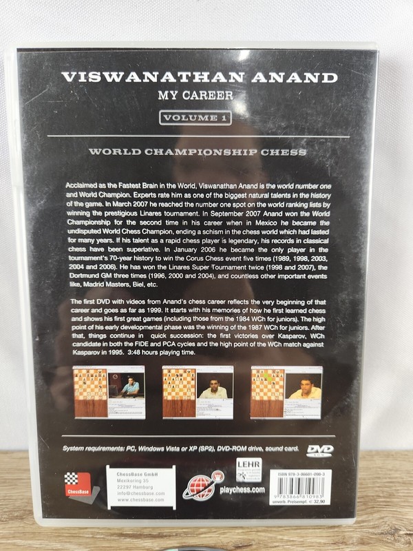 WORLD CHAMPIONSHIP - My Career - Viswanathan Anand - VOLUME 1 - PC DVD gallery