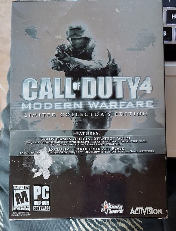 Call of Duty 4: Modern Warfare Limited Collector’s Edition + World At War (PC)