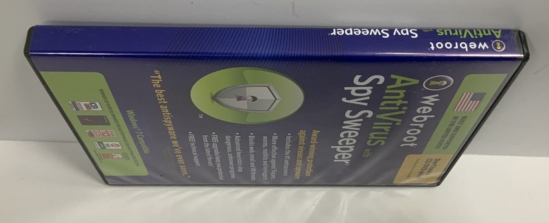Webroot AntiVirus with Spy Sweeper Vintage Software ElectronicsRecycledCom gallery