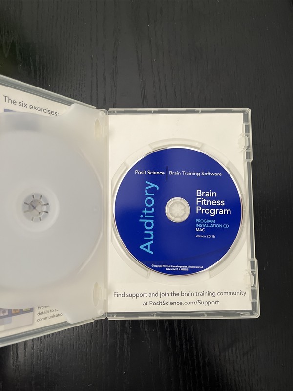 Posit Science: Brain Fitness Program For WIN or Mac 2 Disc Set w/ Registration gallery