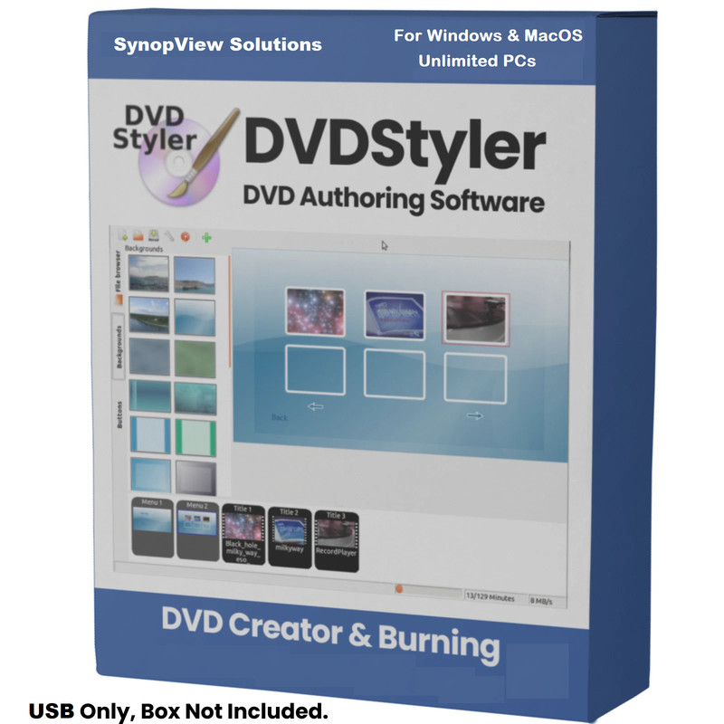 DVDStyler 2026 – DVD Creator & Authoring Software | CD DVD Burner Burning