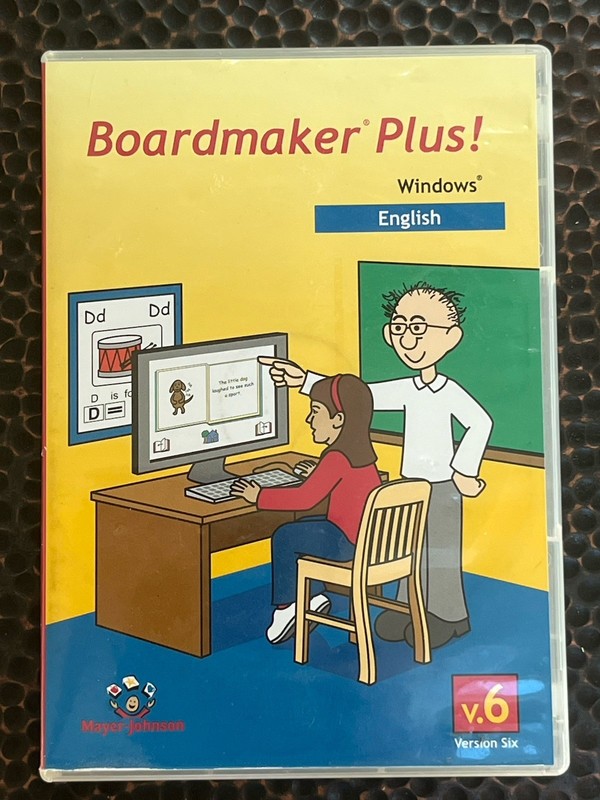 Boardmaker Plus! V.6.1.4 Windows [CD-ROM] 2 Disc Mayer-Johnson ENGLISH