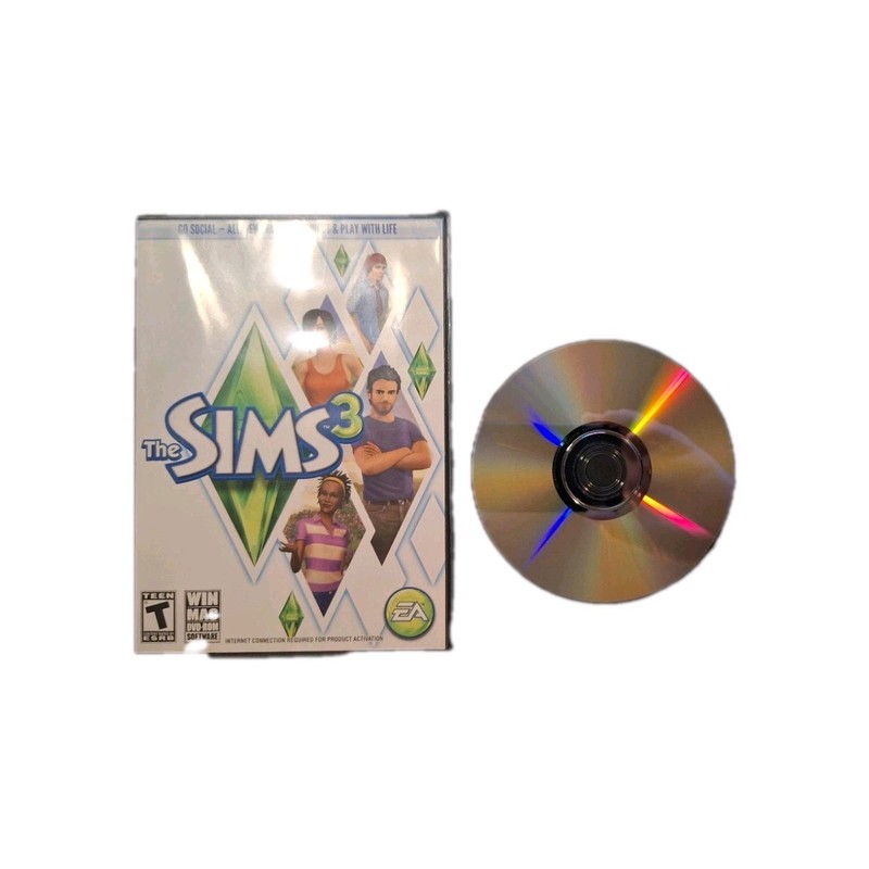 *USED CODES* EA The Sims 3 Expansion & Stuff Pack Lot (4 Disks) - Discs & Cases gallery