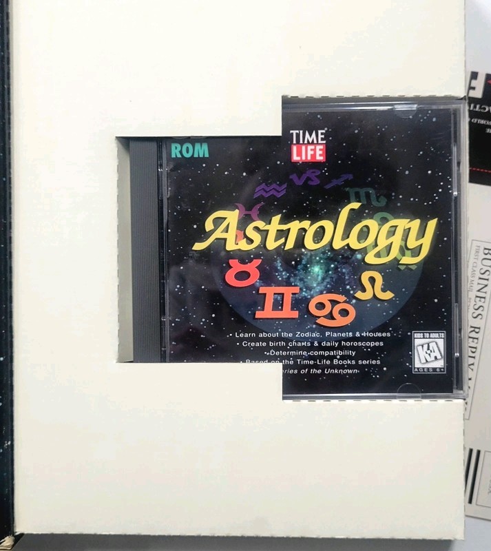 ASTROLOGY PC CD-1 Interactive Disc - Unknown Mysteries Time Life PHILLIPS Boxed gallery