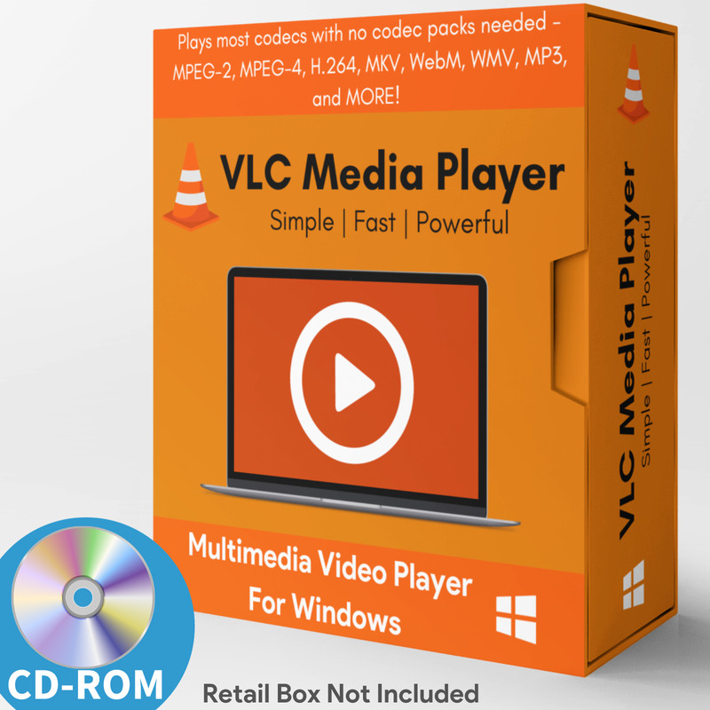 VLC Media Player for Windows | Universal Video Player | Play Any Video File – CD