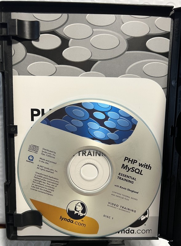 PHP with MySQL Essential Training [Mac/Win CD-ROM, 9781596713642] Kevin Skoglund gallery