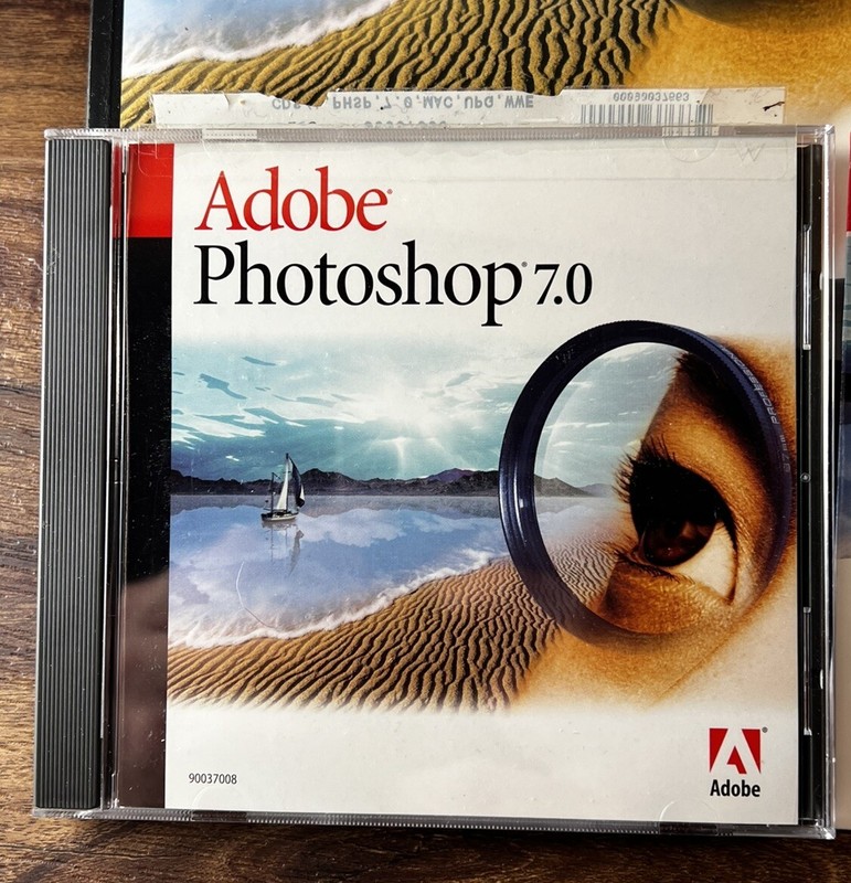 Adobe Photoshop 7 Upgrade Mac Version w/ All Literature CDs & Serial #s + Guide gallery