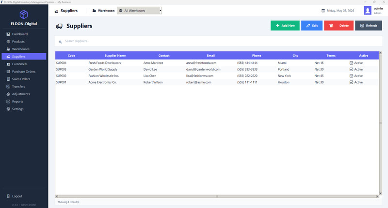 Multi Warehouse Inventory Management Software USB Stick Small Business No Fees gallery