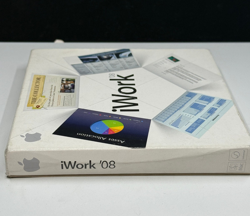 iWork 08 Mac Apple Keynote Pages Numbers Software Package MA790Z/A gallery