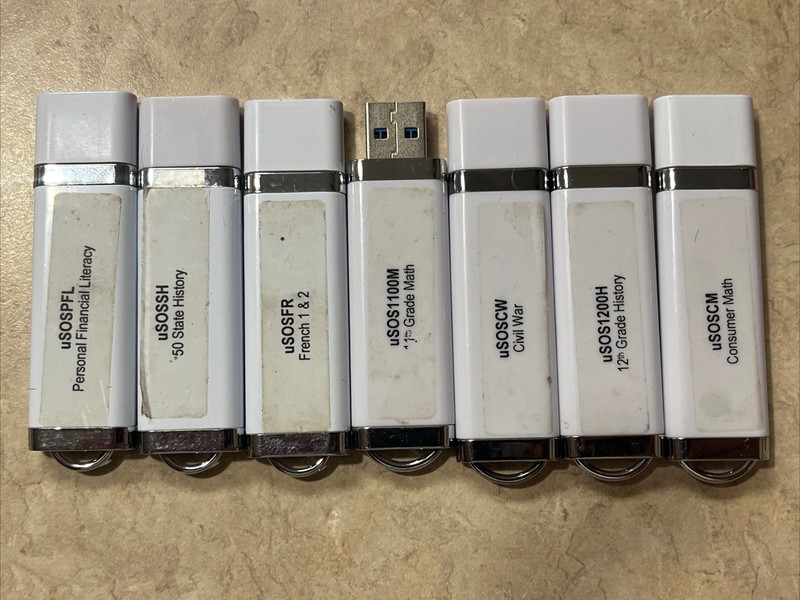 Switched On Schoolhouse USB Drives - Lot Of 7 gallery