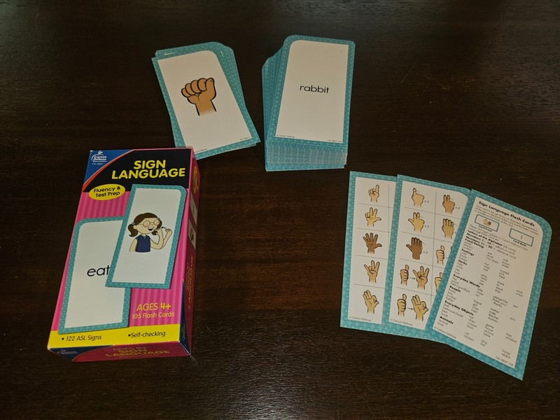 Carson-Dellosa Publishing Carson Dellosa Cd-3927 Flash Cards Sign Language... gallery
