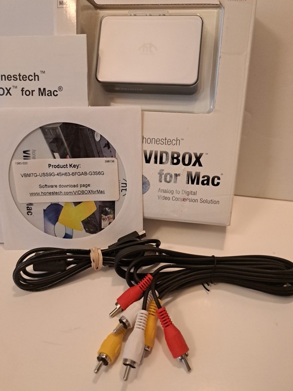 Honestech VIDBOX Video Conversion For MAC Analog-to-Digital Video Transfer gallery