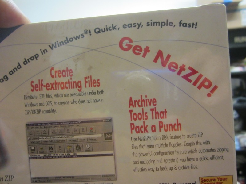 Software Builders LLC Net Zip Classic 7.0 Windows 95/98 - Vintage 1999 Sealed gallery