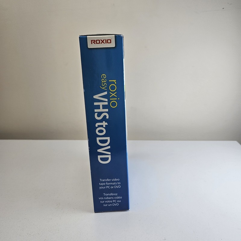 Roxio Easy VHS to DVD Hi8 V8 Video to DVD or Digital Converter New Sealed gallery