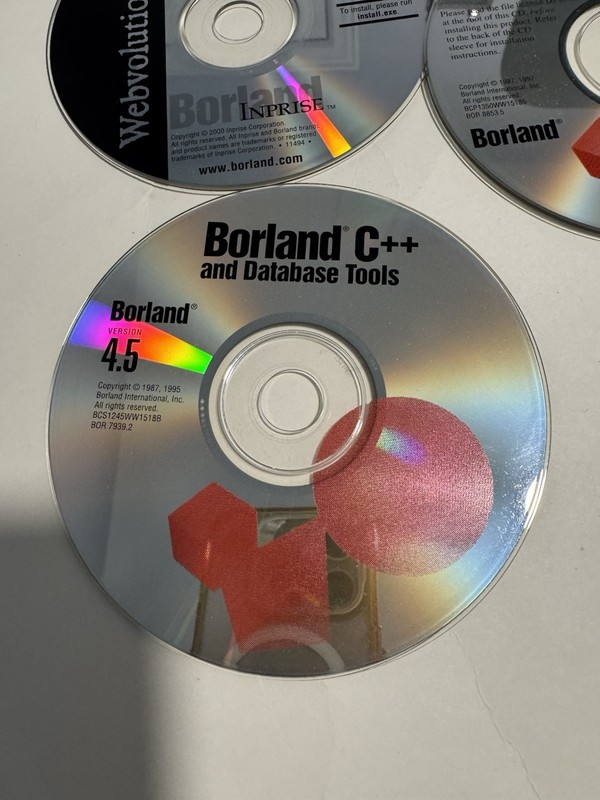 Borland C++ Builder Standard edition, original disk Discs Only gallery