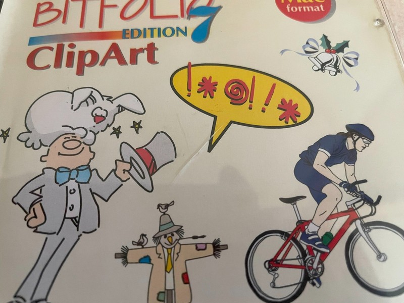 BITFOLIO Edition 7 ClipArt 2 CD-ROM Mac 10000 Images Management Graphics 1995 gallery