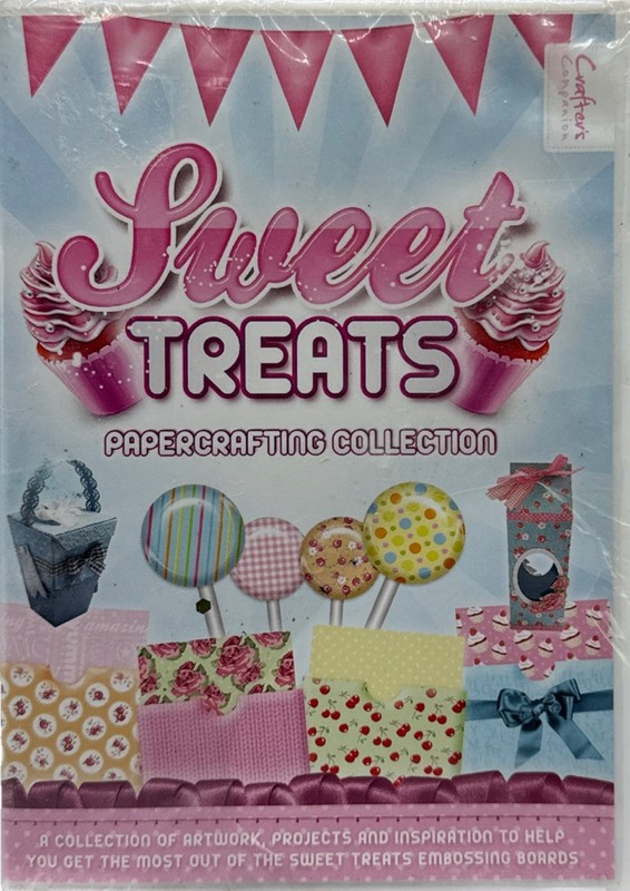 Crafter’s Companion Sweet Treats PDF Papercrafting – CD-ROM – Brand New –