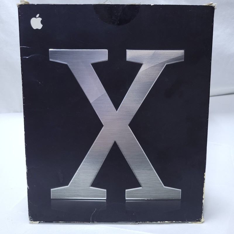 Apple Mac OS X 10.3 Panther Big Retail Box Complete 4 Discs Manuals M9227LL/A gallery
