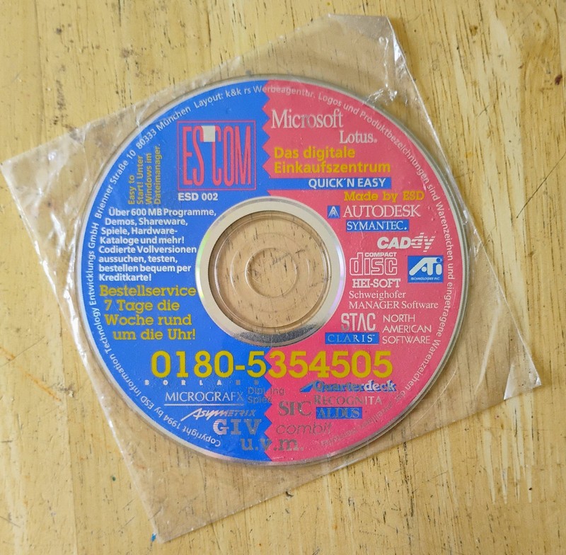 600 Programs, demos, shareware, games, catalogs – in German